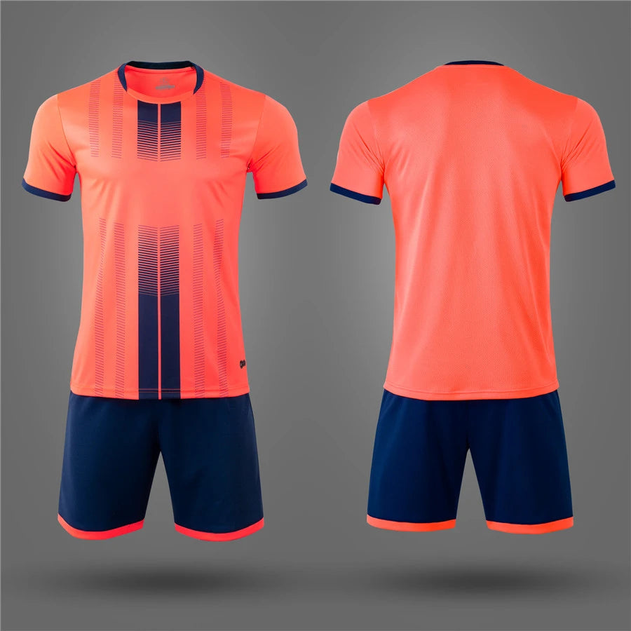 Men Women Kids Soccer Set Short Sleeve Volleyball Uniform Football Jersey Team Training Shirts Sport Kit Suit Breathable Set The Clothing Company Sydney