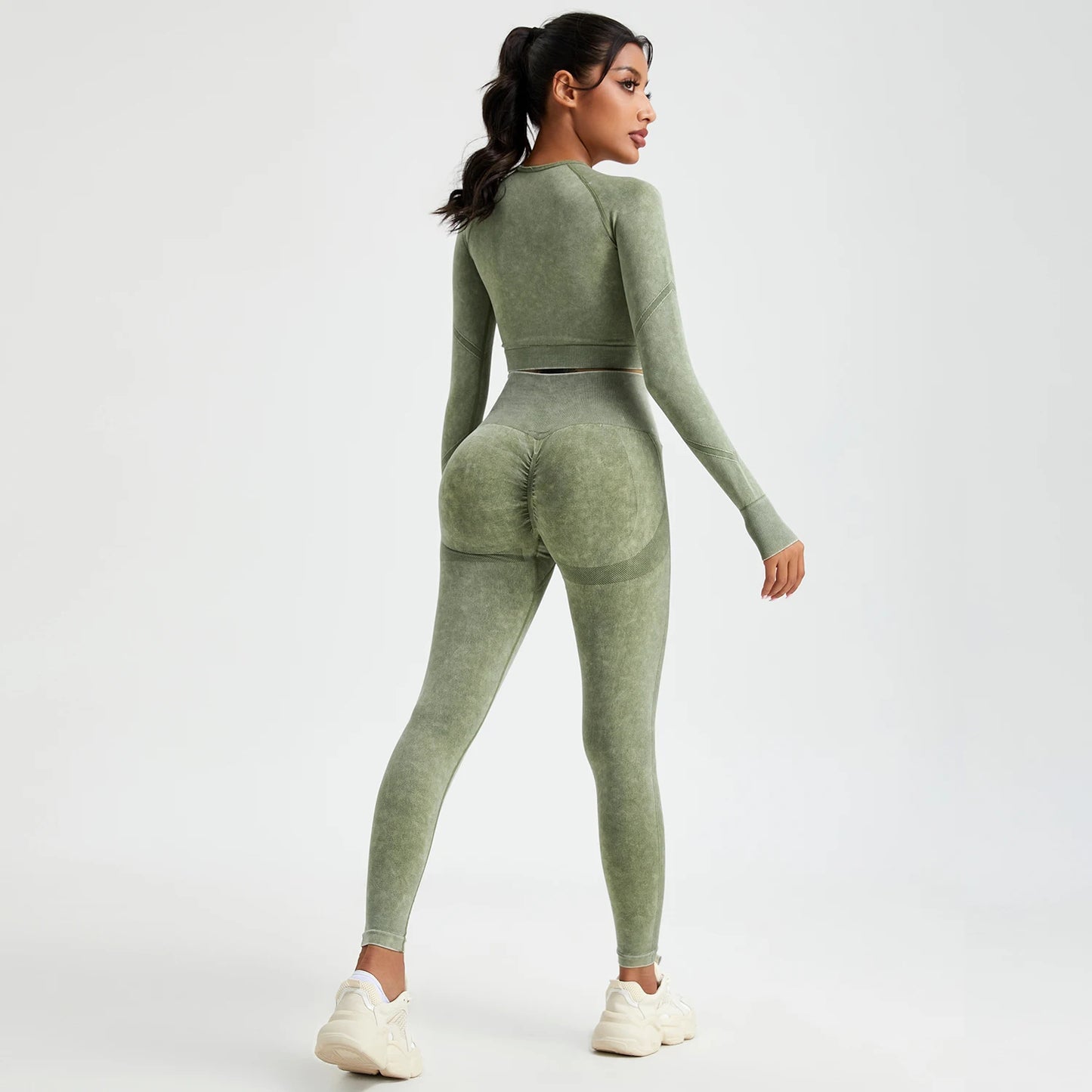 Wash Autumn Pant Sets Skinny Stretch Sport Pant Sets Beautiful Activewear - The Clothing Company Sydney