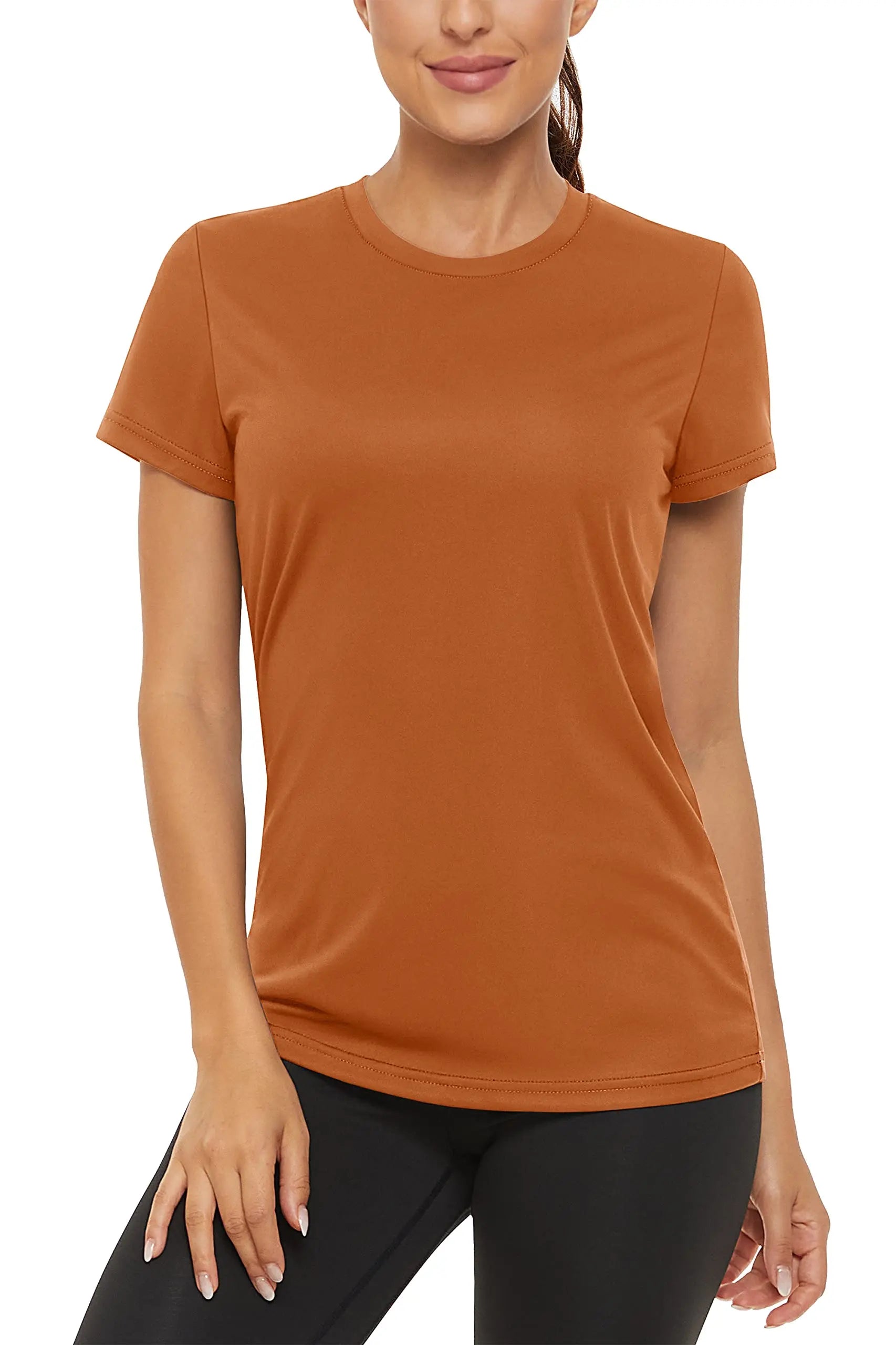 Summer Casual T-shirts UPF 50+ Quick Dry Womens Skin Sun Protection T-shirt Outdoor Running Swim Athletic T shirts Tops - The Clothing Company Sydney