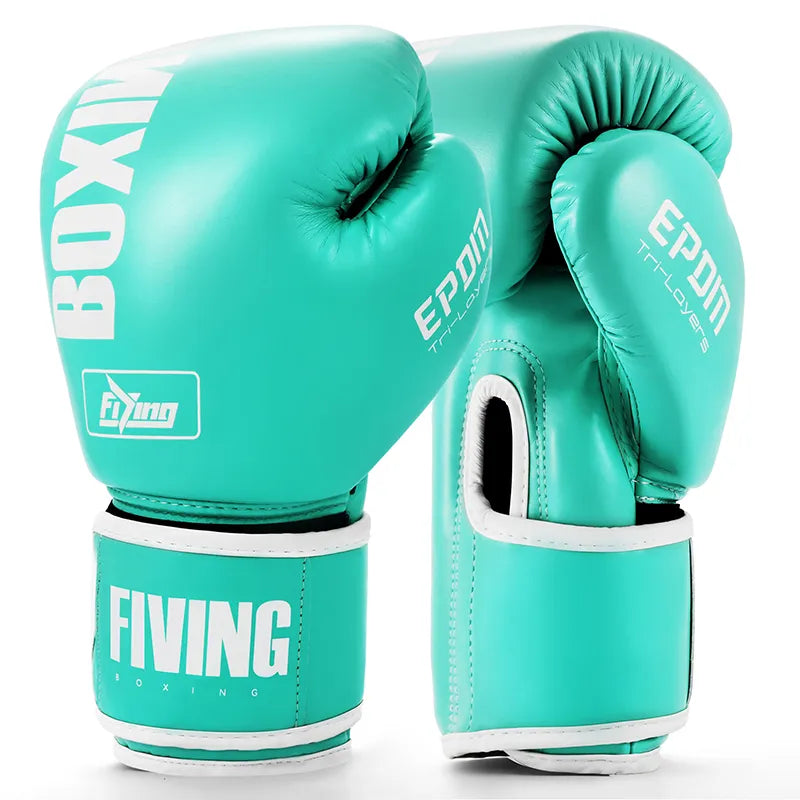 Boxing Gloves PU Leather Muay Thai MMA Sandbag Training Gloves For Men Women The Clothing Company Sydney