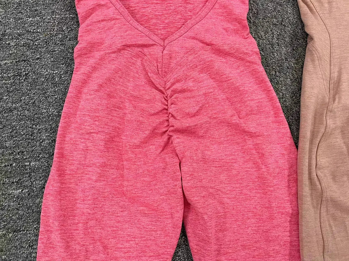 One Piece Backless Bodycon Scrunch Jumpsuit Women Dance Fitness Overalls Push Up Sleeveless Yoga Sport Jump Suit The Clothing Company Sydney