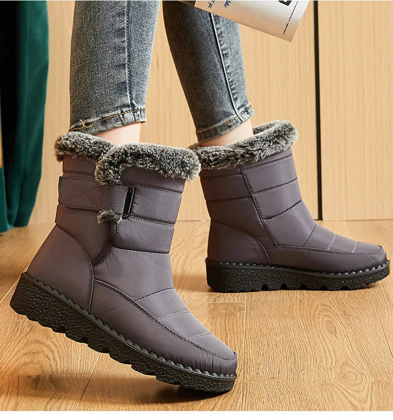 Women's Ankle Fur Snow Winter Boots The Clothing Company Sydney