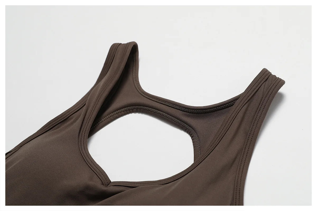 One Piece Yoga Jumpsuit Outfit Fitness Bodysuit Workout Clothes Sportwear Women's Buttock lifting Set Activewear The Clothing Company Sydney