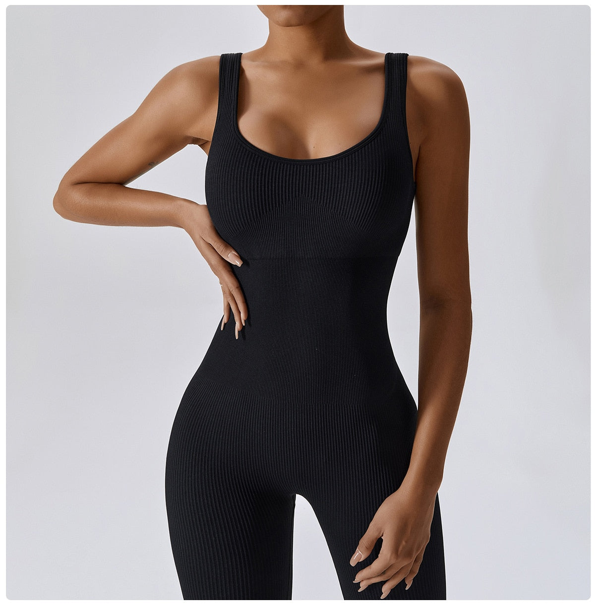 Spring Seamless One-Piece Yoga Clothes Sportswear Women's Gym Push Up Workout Clothes Fitness Sports Stretch Bodysuit Yoga Suit The Clothing Company Sydney