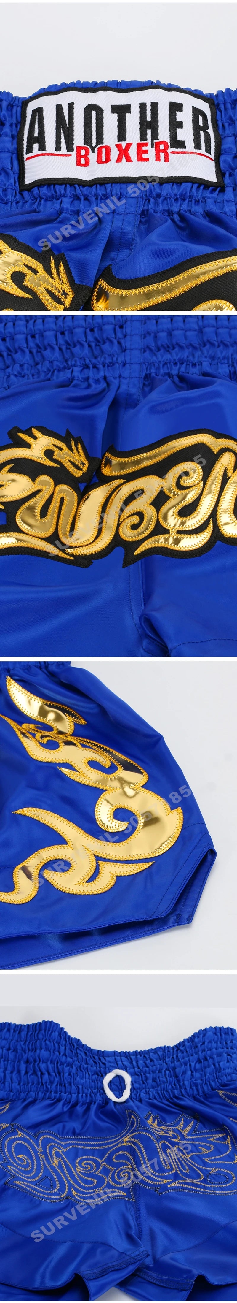 Muay Thai Fight Shorts Breathable Kick Boxing Pants Women Men Kids MMA Training Competition Shorts The Clothing Company Sydney