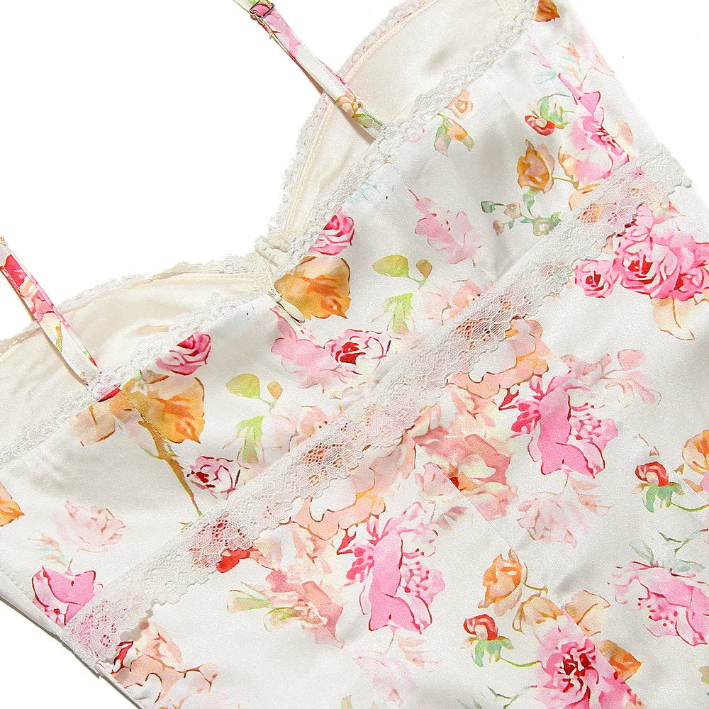 Summer Spaghetti Strap Floral Print Party Dresses Elegant Maxi Bodycon Wedding Guest Holiday Dress The Clothing Company Sydney