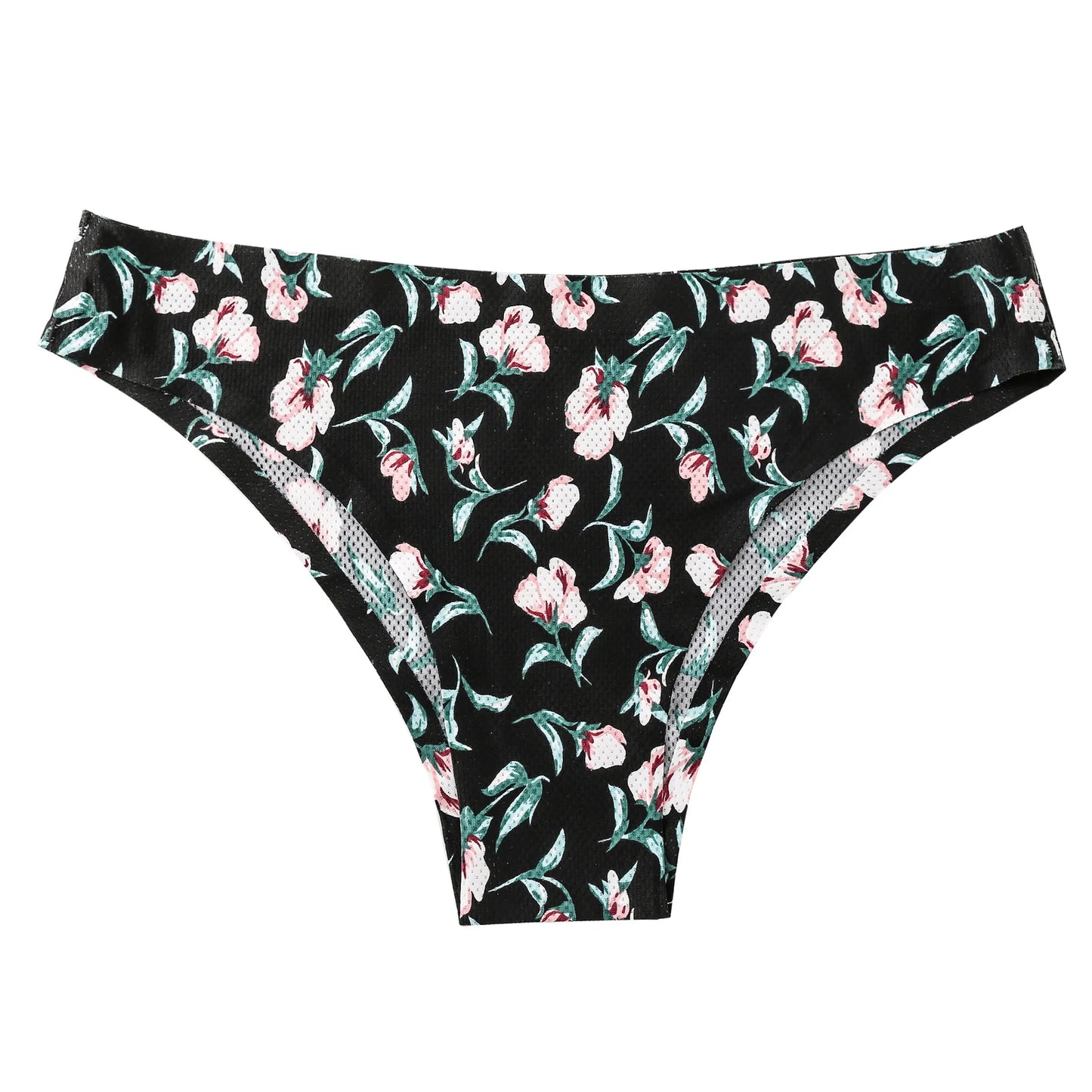 Women's Seamless Panties Elastic Briefs Breathable Ladies Lingerie Bikini Underwear - The Clothing Company Sydney