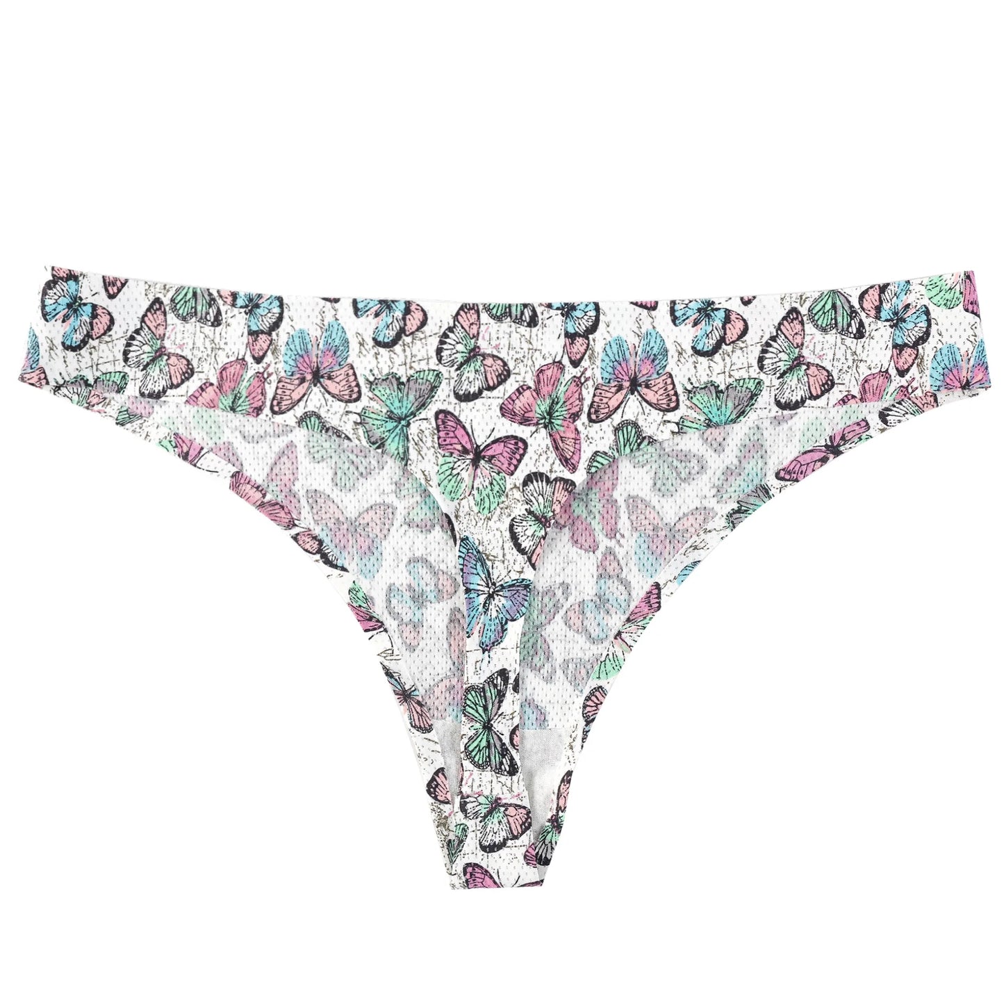 Women's Panties Printed Thong Underwear Seamless T Panties Breathable G-String Ladies Lingerie The Clothing Company Sydney