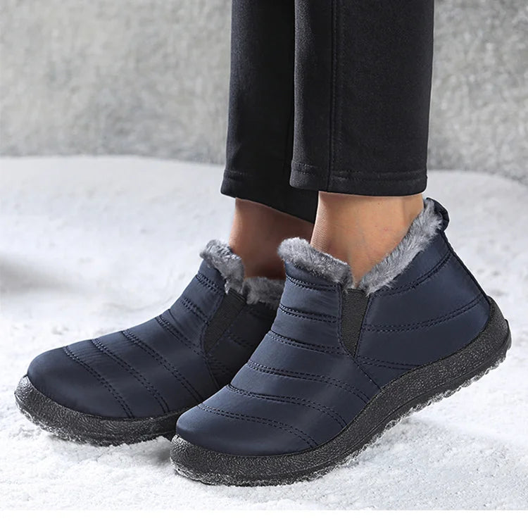 Men's Winter Snow Slip On Anke High Boots The Clothing Company Sydney