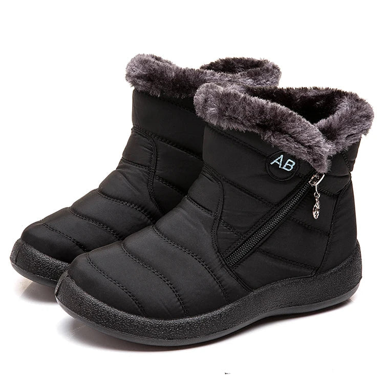 Women’s Winter Snow Boots – Warm Fur Ankle Shoes The Clothing Company Sydney