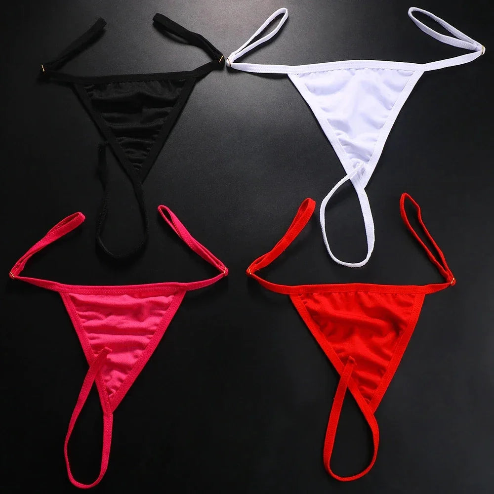 Round Rhinestone Thong Adjustable Body Accessories G String Water Drop Crystal Bikini Panties Chain Swimsuit for Women - The Clothing Company Sydney