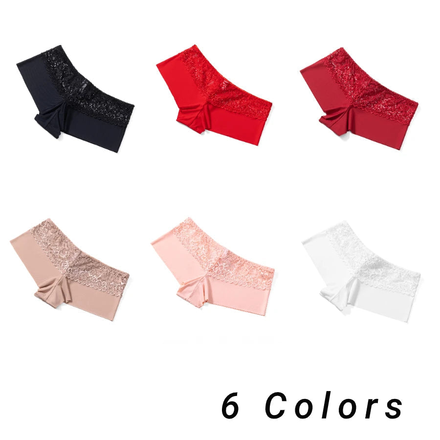 Women's Boxers Lace Panties Perpective Seamless Underwear Elasticity Breathable Shorts Lingerie The Clothing Company Sydney