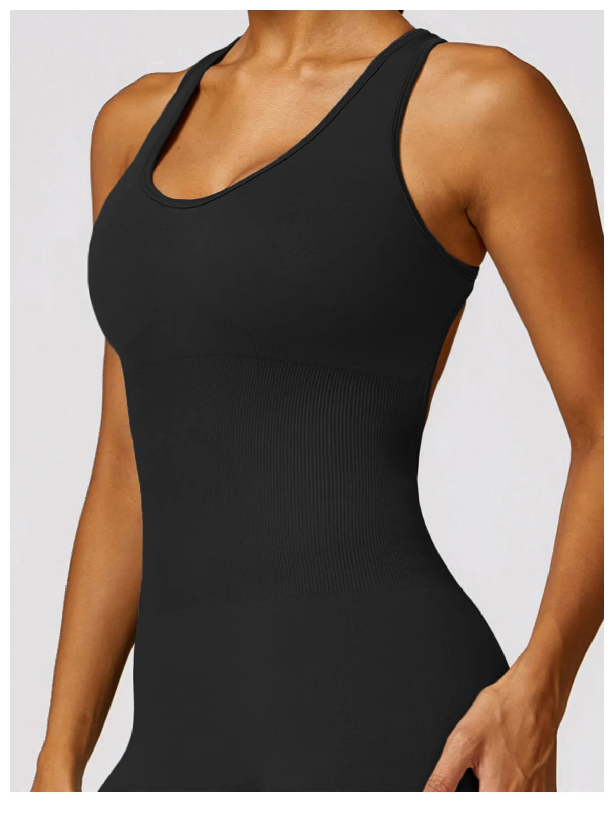 Seamless Gym Sport Jumpsuit Women Sportswear Hollow Backless Scrunch Fitness Overalls Push Up One Pieces Outfit Yoga Wear The Clothing Company Sydney