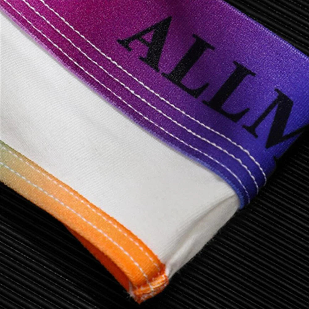 2 Pack Panties Cotton for Women Thong Rainbow Colour Underwear Ladies Elasticity G-string Briefs - The Clothing Company Sydney