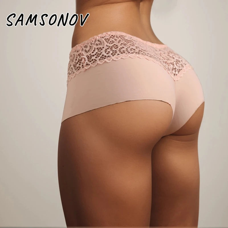 Women's Boxers Lace Panties Perpective Seamless Underwear Elasticity Breathable Shorts Lingerie The Clothing Company Sydney