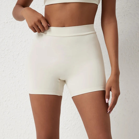 V-Back shorts High waist yoga women's training sports fitness pants Activewear Short - The Clothing Company Sydney