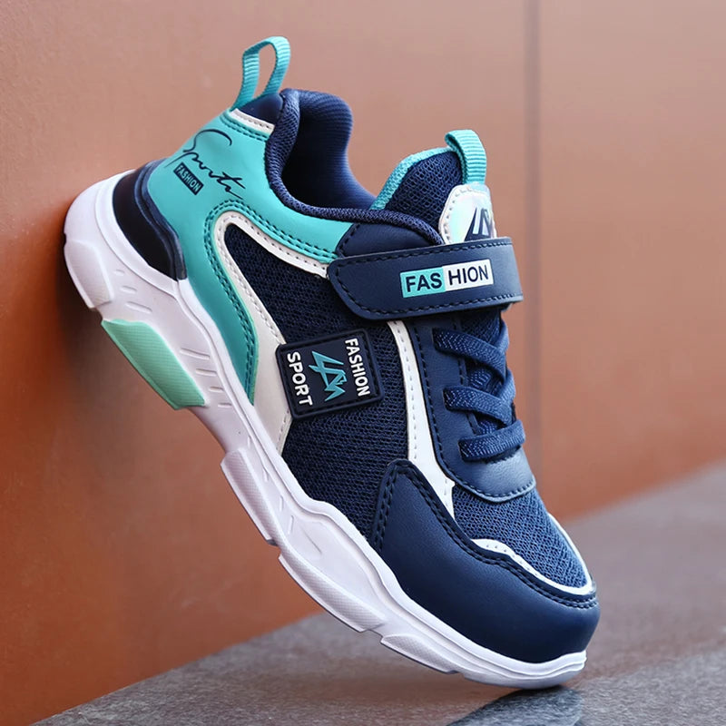 Kids’ Breathable Summer Sneakers – Hook & Loop Mesh Running Shoes for Boys & Girls The Clothing Company Sydney