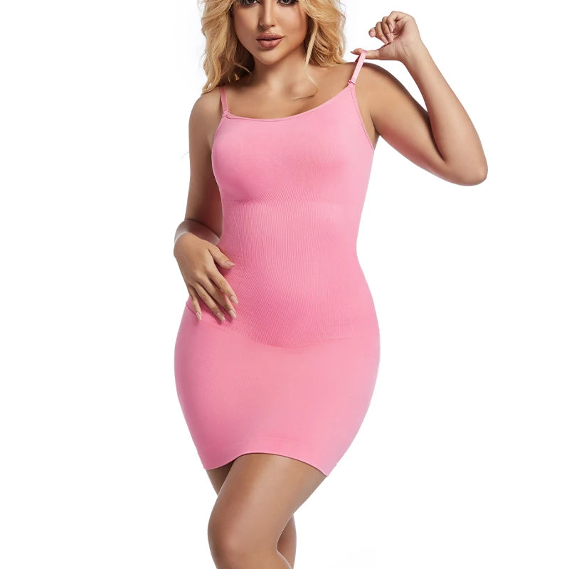 Seamless Shapewear Control Slips for Under Dresses Women Body Shaper Cami Slip - The Clothing Company Sydney