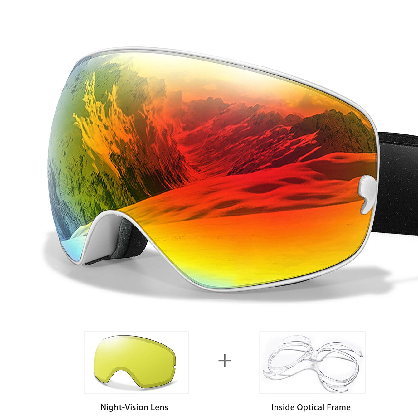 Unisex Ski Snow UV Goggles The Clothing Company Sydney