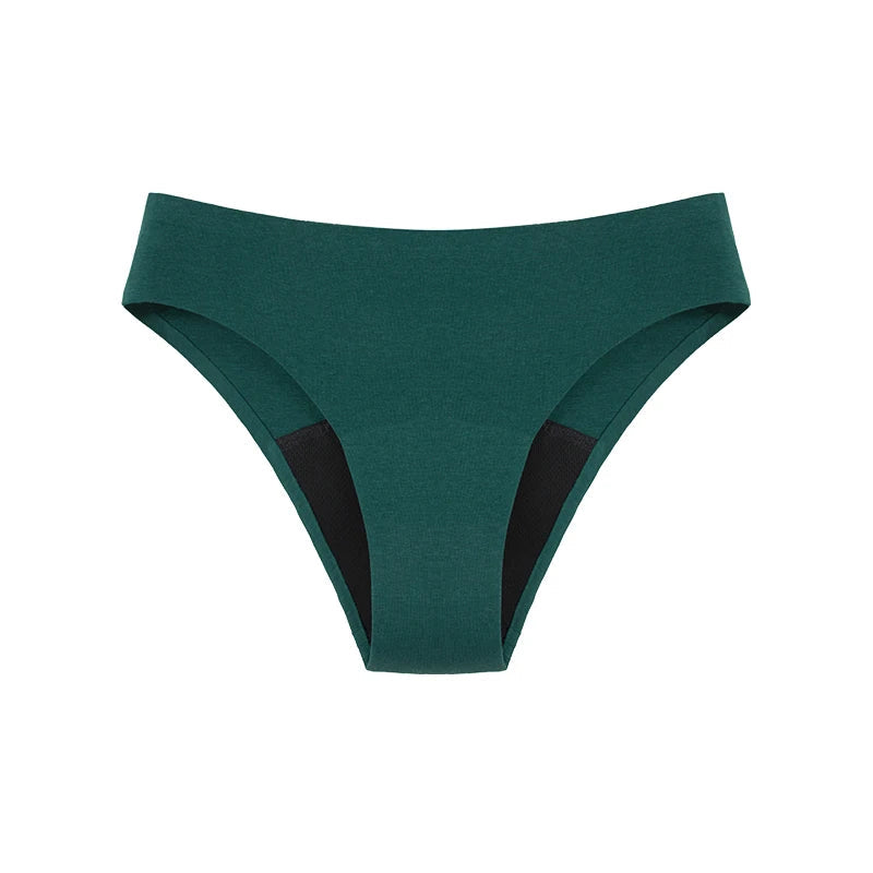 3 Pack Seamless Cotton Menstrual Panties 4-Layer Leakproof Fast Absorption Period Panties Mid-Rise Incontinence Underwear The Clothing Company Sydney