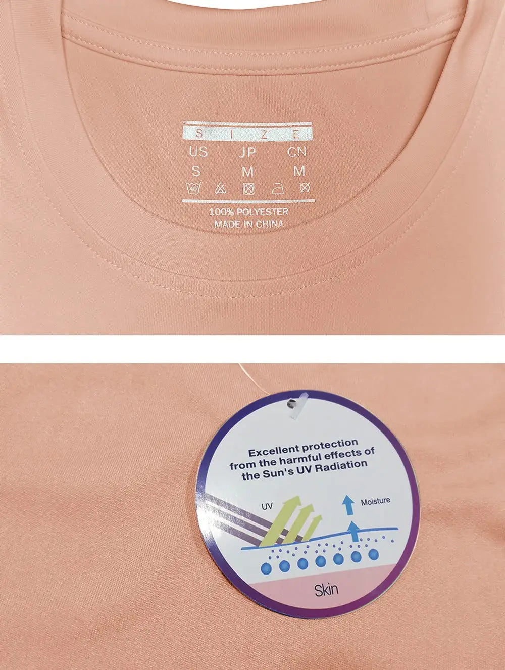 Summer Casual T-shirts UPF 50+ Quick Dry Womens Skin Sun Protection T-shirt Outdoor Running Swim Athletic T shirts Tops - The Clothing Company Sydney