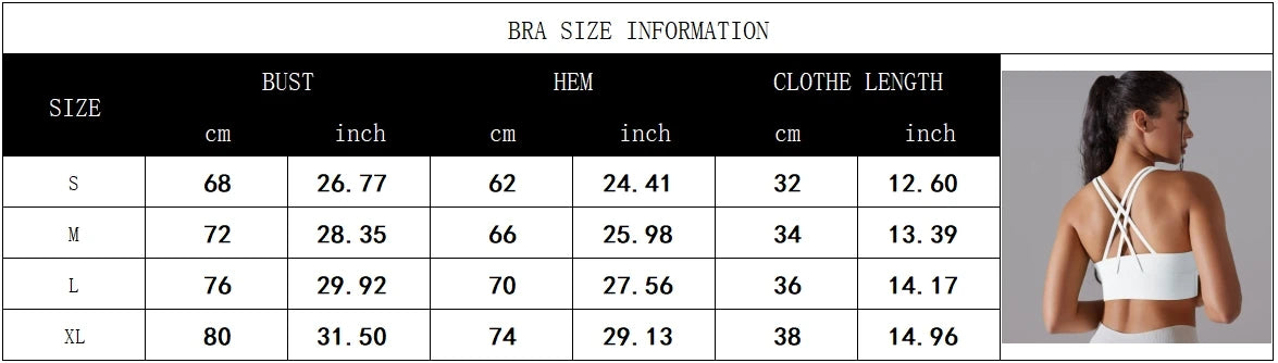 Women's Yoga Bra Tank Tops for Fitness Sport Bra Gym Vest Women Camisole Workout Underwear Sportswear Outfit The Clothing Company Sydney