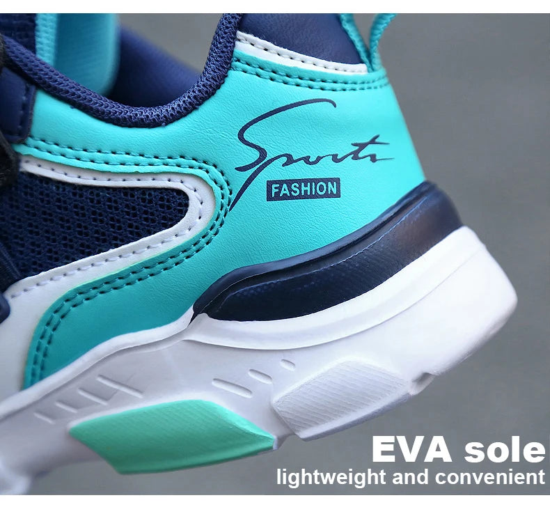 Kids’ Breathable Summer Sneakers – Hook & Loop Mesh Running Shoes for Boys & Girls The Clothing Company Sydney