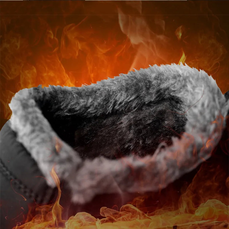 Men's Winter Snow Slip On Anke High Boots The Clothing Company Sydney