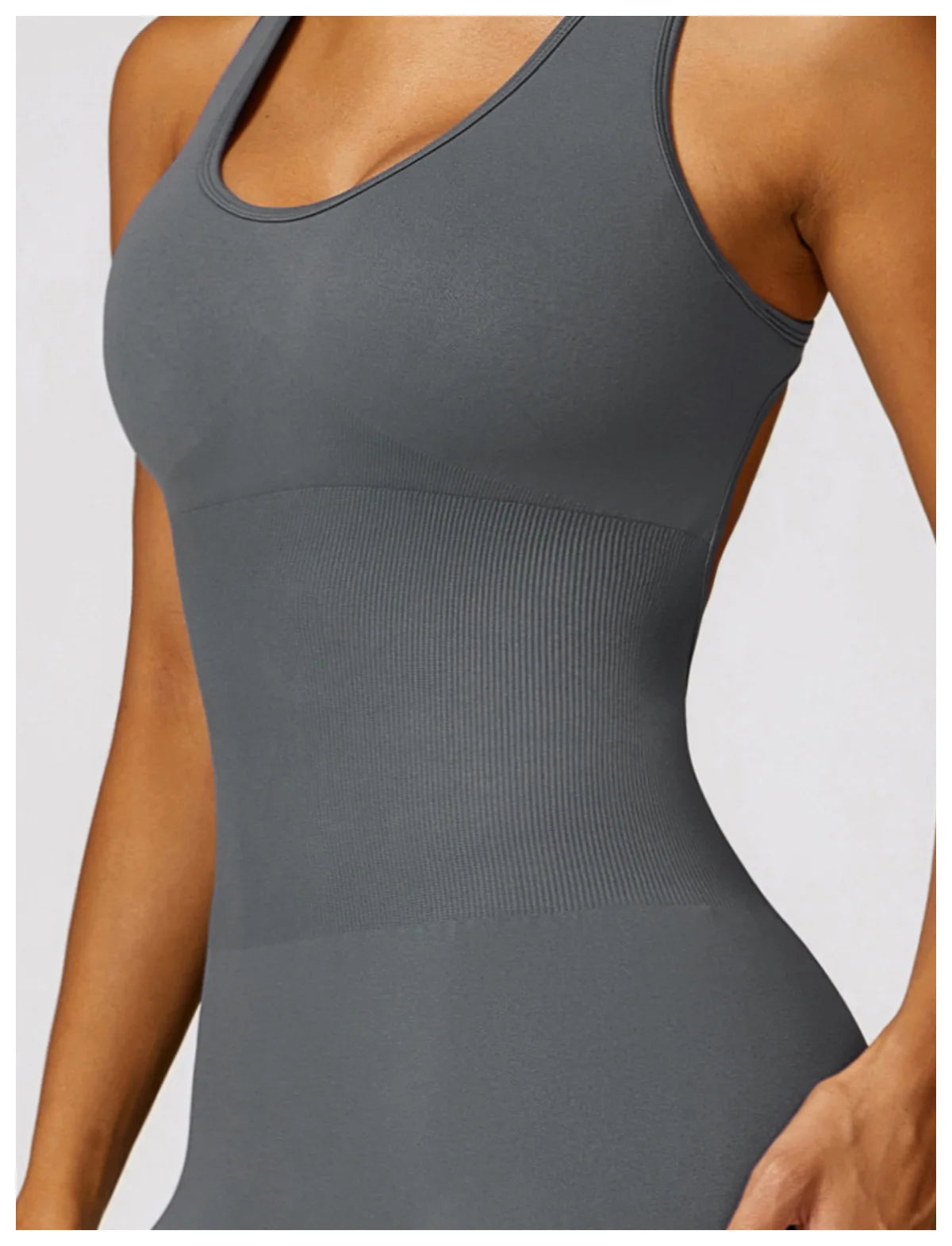 Seamless Gym Sport Jumpsuit Women Sportswear Hollow Backless Scrunch Fitness Overalls Push Up One Pieces Outfit Yoga Wear The Clothing Company Sydney