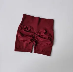 Women's Sports Shorts High Waist Running Yoga Fitness Activewear Shorts - The Clothing Company Sydney