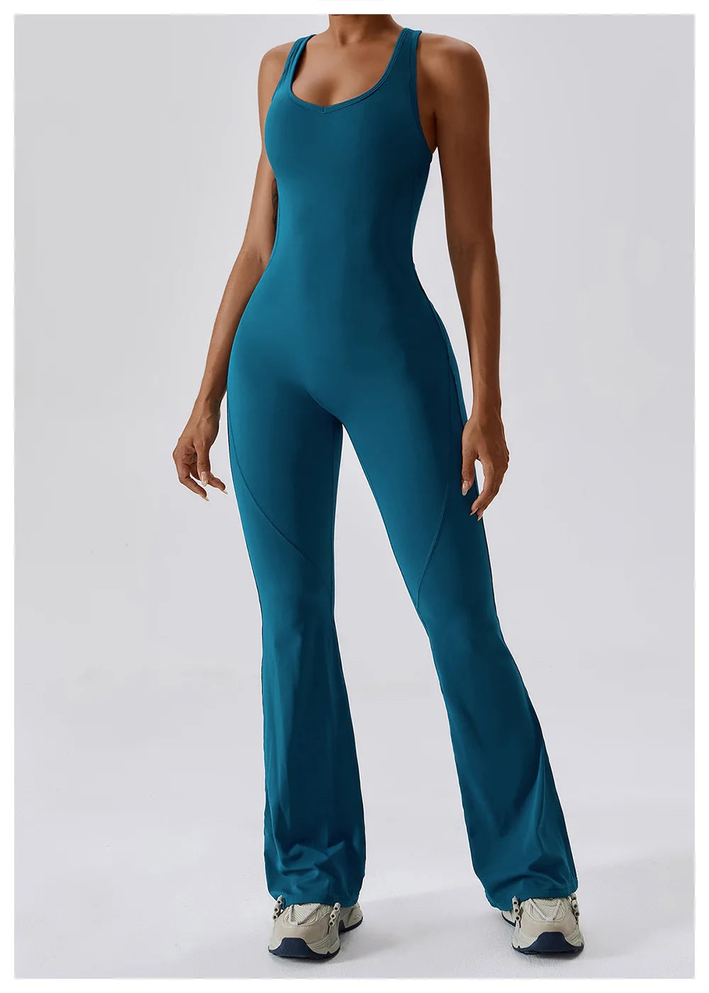 One Piece Yoga Jumpsuit Outfit Fitness Bodysuit Workout Clothes Sportwear Women's Buttock lifting Set Activewear The Clothing Company Sydney