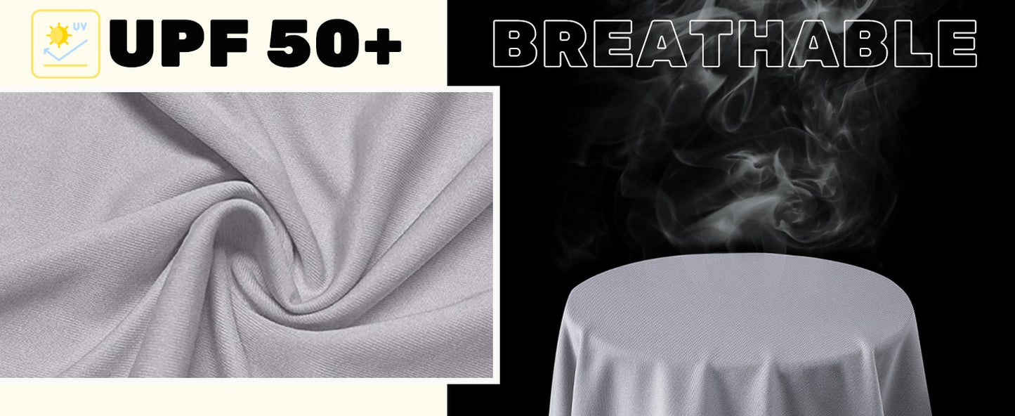 Sun Protection T-shirts Summer UPF 50+ Men's Long Sleeve Quick Dry Athlectic Sports Hiking Performance T-shirts Tee Tops The Clothing Company Sydney