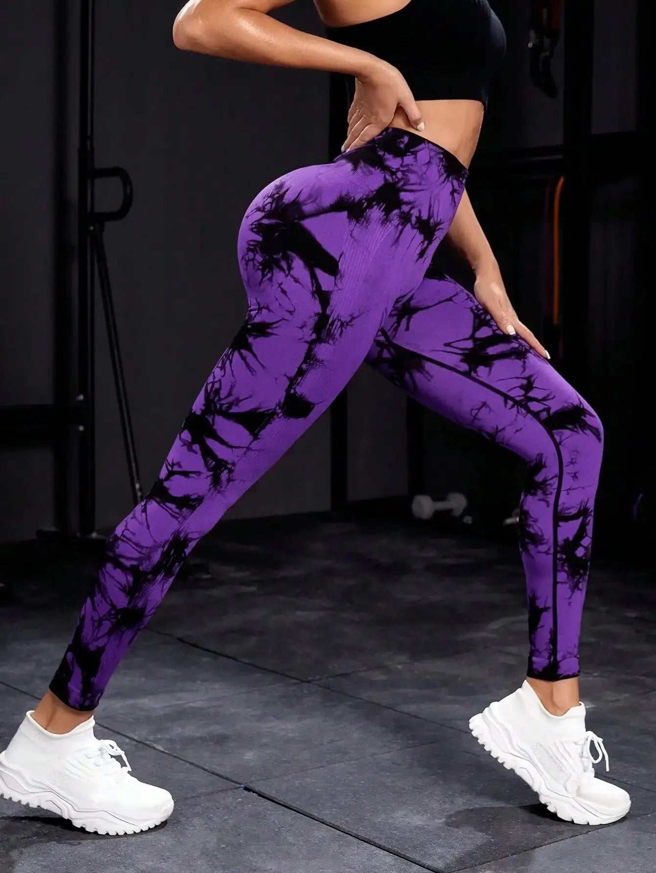 Tie Dye Yoga Pants Sport Leggings Women Seamless High Waist Push Up Tights Fitness Workout Gym Clothing The Clothing Company Sydney