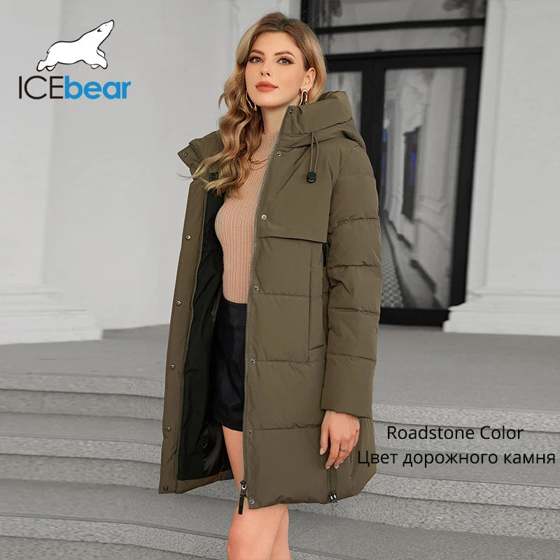 Women's Full Hooded Down Jacket The Clothing Company Sydney