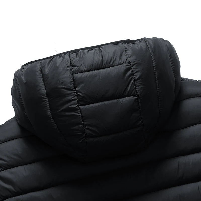 Mens Hooded Casual Puffer Down Jacket The Clothing Company Sydney