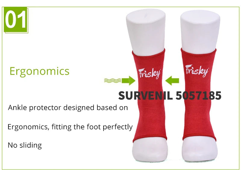 2 Piece Muay Thai Anklet Men's Women's Kids Ankle Support Fight Kickboxing Socks Sports Braces Leg Protector for Gym Kick Boxing Accessories The Clothing Company Sydney