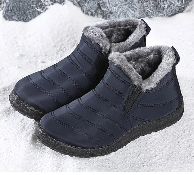 Men's Winter Snow Slip On Anke High Boots The Clothing Company Sydney