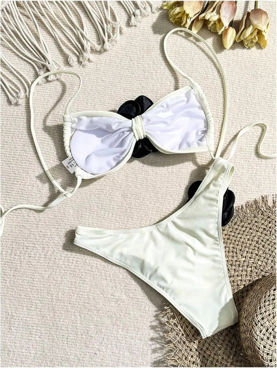 Women's Swimwear 2 Piece Swimsuit Swimming Bathing Suits Brazilian Bikini Set Beachwear Pool Bather