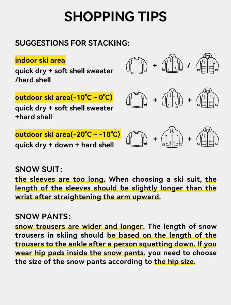 Men Women Ski Jacket Winter Warm Windproof Waterproof Ski Suit Outdoor Sports Snowboard - The Clothing Company Sydney