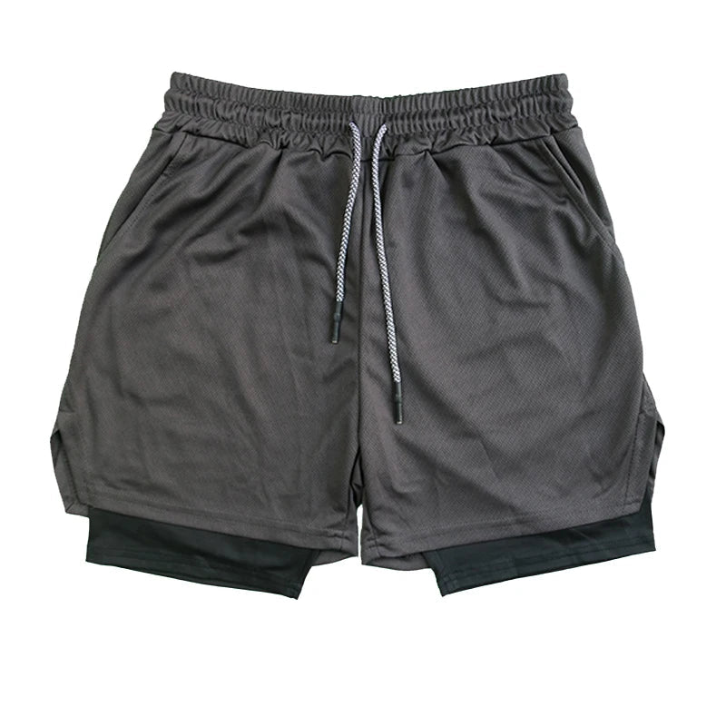 Men’s Multi-Pocket Workout Shorts – Lined Fitness, Running & Beachwear Shorts The Clothing Company Sydney