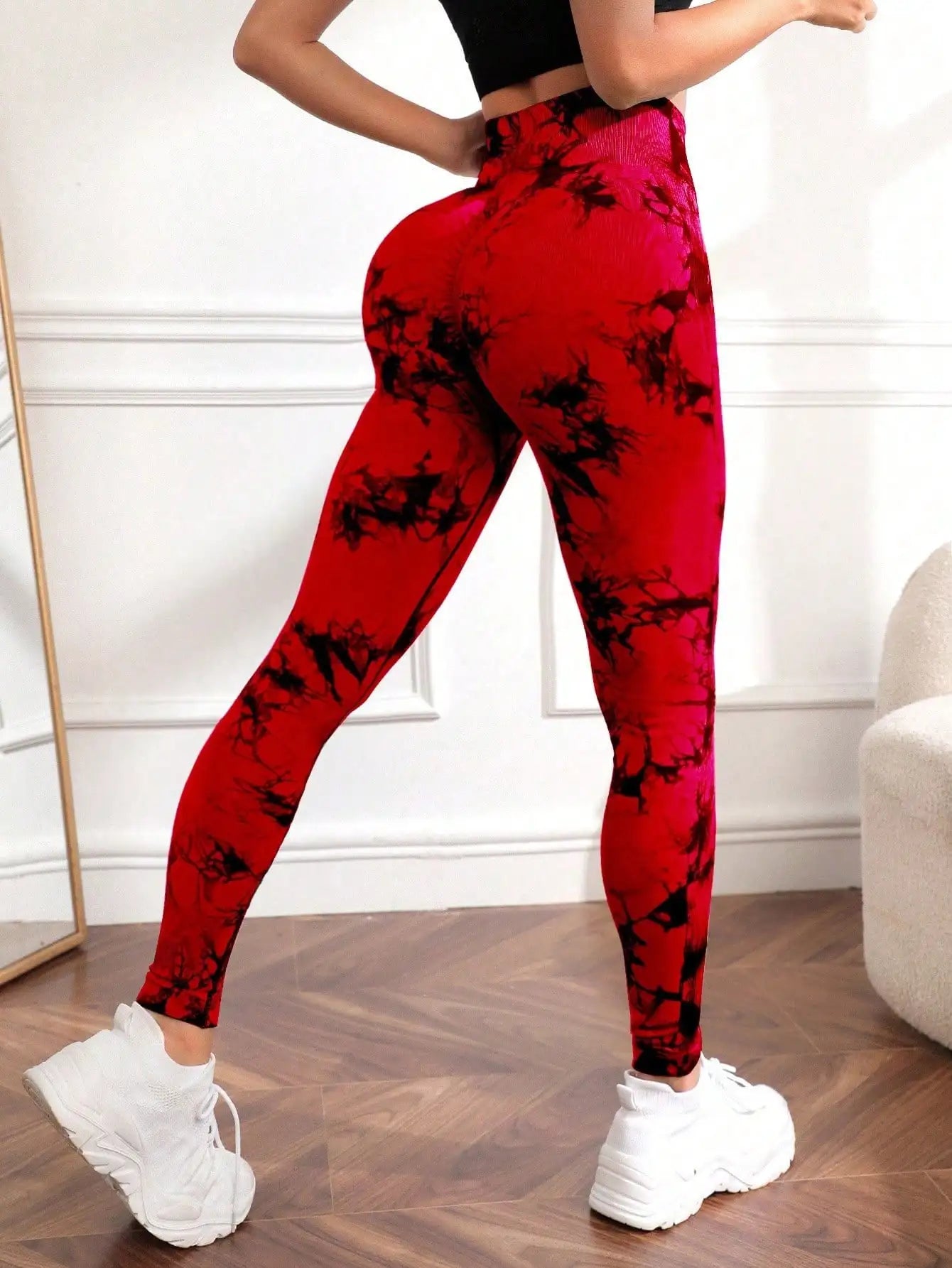 Tie Dye Yoga Pants Sport Leggings Women Seamless High Waist Push Up Tights Fitness Workout Gym Clothing The Clothing Company Sydney