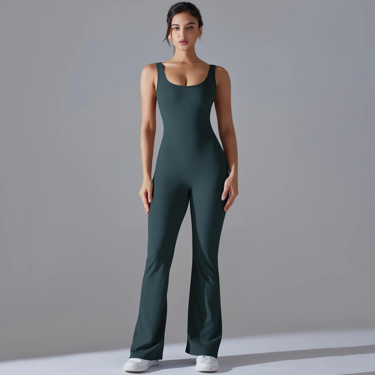 V Back Jumpsuit Gym Set Women Training Yoga Suit Sportswear Sports Fitness Rompers Stretch Workout Bodysuits The Clothing Company Sydney
