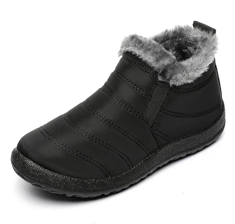 Men's Winter Snow Slip On Anke High Boots The Clothing Company Sydney