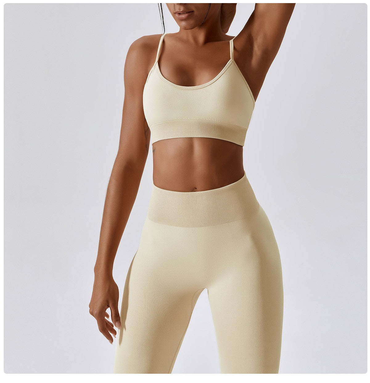 Seamless Athletic Wear Women Yoga Set 2 Piece Workout Tracksuit Sport Bra Gym Suits Fitness High Waist Running Leggings Sports Sets The Clothing Company Sydney