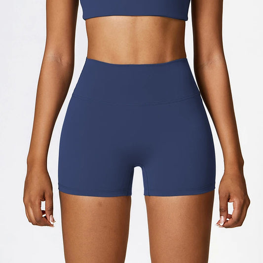 Women's sports High waist fitness running cycling quick dry Breathable Yoga Shorts - The Clothing Company Sydney
