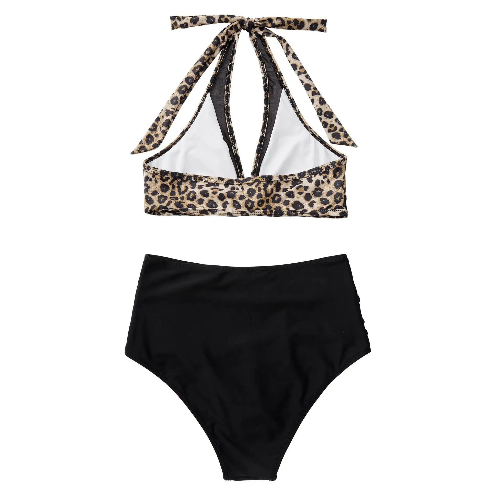 High Waist Push Up Swimsuit Women Black Beachwear Swimwear Adjustable Bathing Suit Bikini Set The Clothing Company Sydney