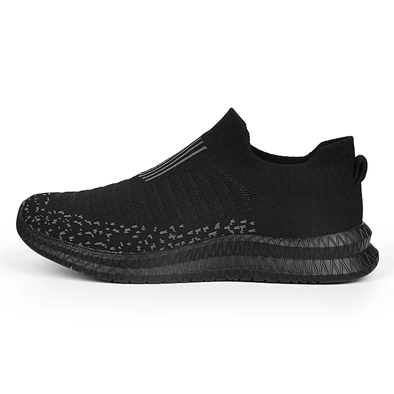 Breathable Casual Lightweight Outdoor Walking Anti-slip Men's Sneakers Slip on Flats Vulcanized Shoes - The Clothing Company Sydney