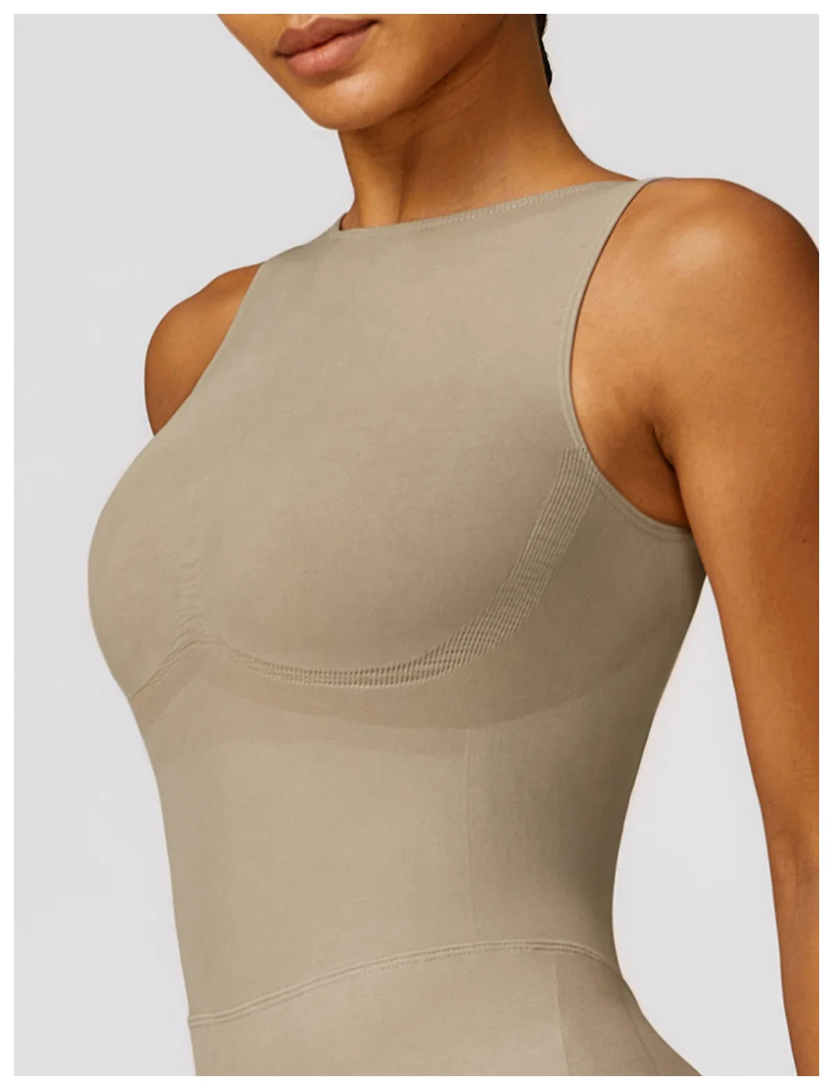 Yoga Set One-Piece Seamless Hollowed Out Women's Jumpsuits Gym Push Up Workout Fitness Bodysuit - The Clothing Company Sydney