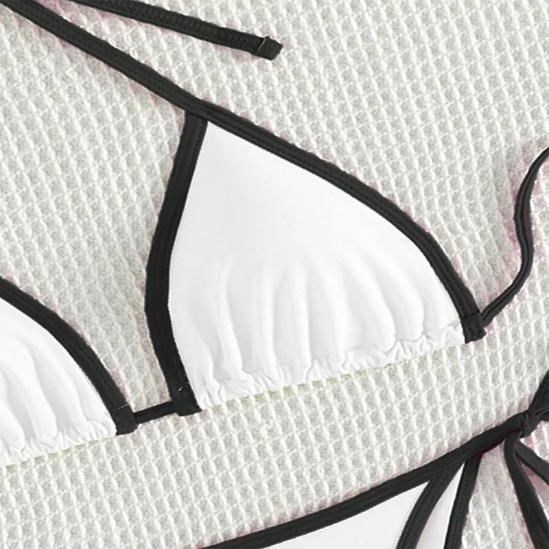 2 Piece String Micro Thong Swimsuit Women Halter Mini Swimwear Beachwear Bikini Set The Clothing Company Sydney