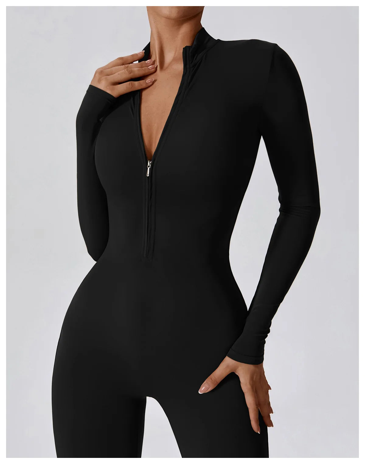 Summer Zipper Workout Jumpsuit Sports Overalls Women Gym Clothing Running Fitness Suits Gym Tracksuit Short Sportswear Yoga Set - The Clothing Company Sydney